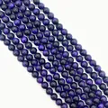 Dunkelviolette Tigerauge-Rundperlen für die DIY-Armband-Schmuckherstellung - 6mm / Stil 4 (Violettes Tigerauge)