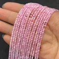 Fili di perle rotonde in conchiglia naturale rosa chiaro 2-3mm per creazione gioielli - 2mm / Rosa