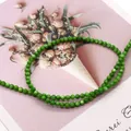 Gepolijste groene natuurlijke zoetwaterschelpkralen voor DIY-sieraden maken - Grasgroen (Nr.5)