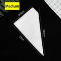 Medium size disposable icing piping bag with non-slip texture for cream and baking - No Print / Medium