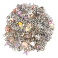 Mixed colorful enamel charms and beads set for DIY jewelry making in assorted shapes - Mixed Color Style