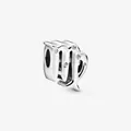 Charm signe Vierge en argent avec zircons étincelants pour bracelet DIY créatif - Vierge