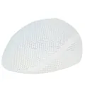 Coppola bianca in mesh traspirante con top piatto leggero per abbigliamento estivo all'aperto - 59cm / Bianco Latte 2