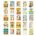 Flashcard educative finanziarie per bambini sulla gestione del denaro e il risparmio - Carte delle Competenze Finanziarie di Base (QT1527)