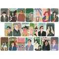 Set of 21 Good Omens Affirmation cards featuring creative flat illustrations and warm quotes - Illustration Affirmation Set (QT780)