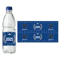 Detailansicht der Class of 2025 Wasserflaschen-Etiketten für Abschlussfeiern in Blau - Blau Abschlussfeier Stil (QT1269-6)