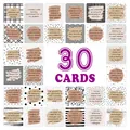 Set di 30 biglietti motivazionali per insegnanti con moderni motivi geometrici vari - Biglietti di Affermazione per Insegnanti (QT1187)