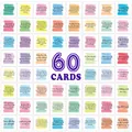 60 positive affirmation cards for women with watercolor designs and daily quotes - Inspirational Bible Verse Style (QT1340)