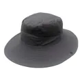 Cappello da sole grigio scuro con rete traspirante e tesa larga per pesca e outdoor - M（56-58cm） / Grigio