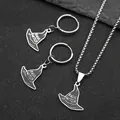 Conjunto de joyas Basic Witch con collar de sombrero negro y pendientes para Halloween - Set de collar y pendientes / Plateado
