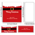 Weihnachtliche Schokoladenhüllen mit Weihnachtsmann-Gürtel-Design für Party-Geschenkboxen - Weihnachtsmann Gürtel Design (QT1642-1)