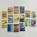 Set of 15 Van Gogh art postcards for Nordic style wall decor featuring Starry Night and Sunflowers - Van Gogh B