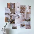 Minimalist Nordic style wall decoration card set with 15 aesthetic art prints for home decor - Minimalist Life B