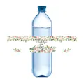 Etiquetas florales para botellas de agua con texto de agradecimiento para bodas - Estilo Floral Rosa (QT652-3)