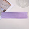 Elastic light purple sports headband in high-quality knitted fabric for yoga and running - Light Purple