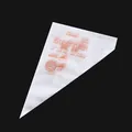 Large disposable piping bag for cake decorating with non-slip texture 100pcs set - M