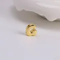 18k vergoldeter DIY Buchstabe G Anhänger mit poliertem Finish für kreativen Schmuck - Buchstabe G / Gold