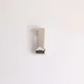 3D polished silver number 1 charm pendant with high gloss mirror finish for jewelry making - Silver Number 1