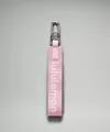 Laccetto portachiavi lungo in tessuto rosa stile lulu con moschettone argento - Rosa
