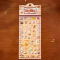 Adesivi in schiuma 3D serie Funny Grocery per scrapbooking e decorazione diari fai-da-te - Schiuma / Toast Al Burro