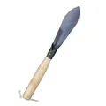 Narrow garden transplanting trowel with a sturdy wooden handle and pointed metal head - Pointed Shovel