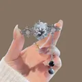 Pinza para el pelo vintage de plata con flores grises y elegantes borlas de cuentas - Flor de Tinta Gris Vintage (F01-016 Flor Tinta Gris)