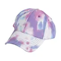 Casquette de baseball dégradé violet et bleu avec visière courbée et structure 6 pans - Taille unique / Camouflage Violet