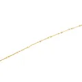 18K gold-plated bamboo link chain for DIY necklace making and jewelry accessories - Gold