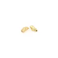 Matte 18K vergoldete unregelmäßige Perlen für DIY-Schmuck mit einzigartiger Textur - Stil 1