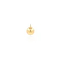 Ciondolo a sfera in rame placcato oro 18K lucido con finitura a specchio per gioielli DIY - Taglia S / Oro