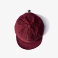 Cappellino da baseball bordeaux per bambini con coulisse regolabile e visiera - Borgogna