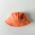 Cappello da pescatore arancione vivace per bambini con stampa vintage 74 Holiday - Arancione