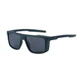 Herren-Square-Polarisationssonnenbrille mit dunkelgrünem Rahmen und Seitenstruktur - Mattgrüner Rahmen Graue Gläser (C5)