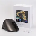 Slimme LED lichtgevend masker set met Bluetooth app bediening en verpakkingsdoos - Zwart Masker (Oplaadbaar)