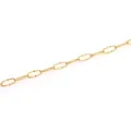 18K vergoldete ovale Gliederkette für DIY-Schmuckherstellung von Ketten - Gold