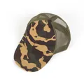 Cappellino trucker con motivo mimetico giungla e rete traspirante verde oliva per esterni - Taglia unica / Stile Camo Giungla 3