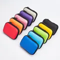 Detailed grid view of durable EVA mini storage cases in ten vibrant assorted colors - Multicolor Random