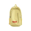 Cream yellow large capacity laptop backpack with HOKEAM red logo and waterproof fabric - Large / Yellow