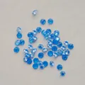 Briljant geslepen blauwe moissanite stenen voor het maken van sieraden en DIY - Klein / Licht Koningsblauw