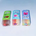Cute cartoon insect series sandwich erasers set for kids school stationery supplies - New Insect Series