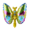 Colorful butterfly foil balloon for wedding and party decorations with golden details - Mini Golden Butterfly 40*30cm