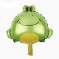Mini ballon grenouille verte en aluminium pour décoration de fête d'anniversaire - Mini Grenouille
