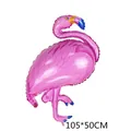 Ballon flamant rose en aluminium 105x50CM pour mariage et fête d'anniversaire - Flamant Rose Rose Moyen