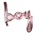 Rose gold foil boy script balloon with metallic finish for birthday party decoration - Boy / Rose Gold