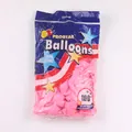 Bulk pack of 100 pink 5-inch latex balloons for birthday and party decorations - Pink