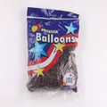 Bulk pack of 100 deep brown 5-inch biodegradable latex balloons for party decoration - Brown