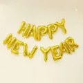 Χρυσά μπαλόνια αλουμινίου HAPPY NEW YEAR για τη διακόσμηση του νέου έτους - Πρωτοχρονιά (HAPPY NEW YEAR) / Χρυσό