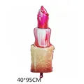 Lipstick shaped foil balloon for Valentine's Day party decoration in 40x95cm size - Medium Lipstick