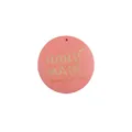 Pink round wooden handmade tag with engraved Especially for You text and top hole - Pink