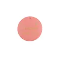 Pink wooden round charm tag engraved with Handmade with love for DIY earring jewelry - Pink